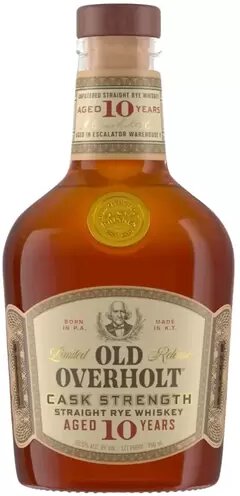 OLD OVERHOLT 10 YEARS CASK STRENGTH RYE