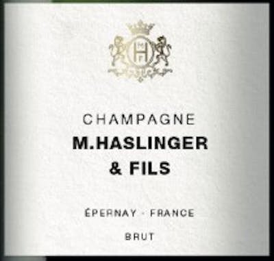 M. Haslinger & Fils Brut Champagne