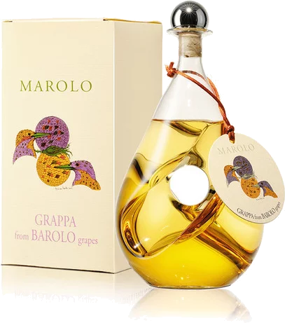 Marolo Grappa Barolo Twist Bottle
