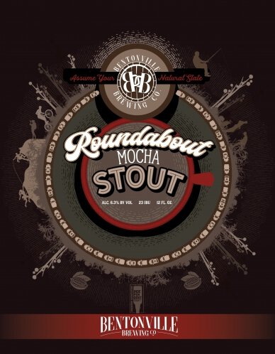 Bentonville Brewing Mocha Roundabout Stout