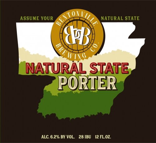 Bentonville Brewing Natural State Porter