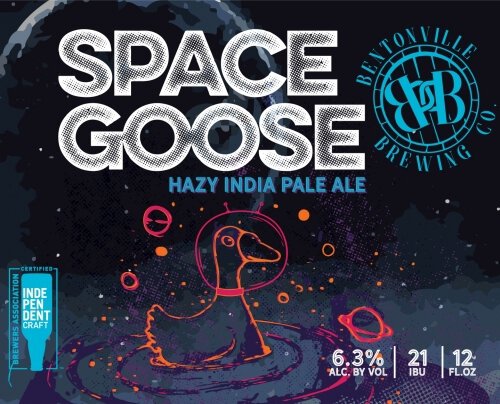 Bentonville Brewing Space Goose NEIPA