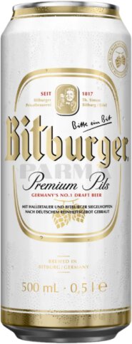 Bitburger Premium German Pilsner