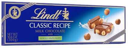 Lindt Gold Milk Chocolate With Hazelnuts