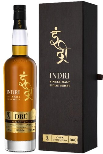 Indri Dru Cask Strength Single Malt Indian Whisky