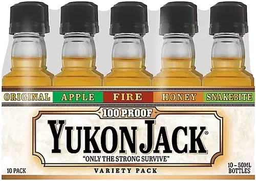 Yukon Jack 100pf Liquor Minis