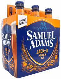 Sam Adams Jack O Pumpkin 6pk