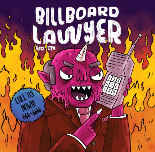 Brewing Projekt Billboard Lawyer Hazy IPA