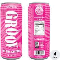 Groov Mixed Tropical Thc Seltzer 3mg