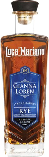 Luca Mariano Gianna Loren Single Barrel Rye