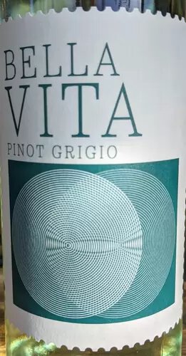 Bella Vita Pinot Grigio