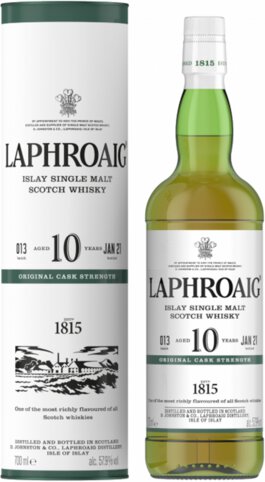 Laphroaig 10 Year Old Cask Strength