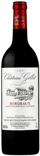 Chateau Gillet Bordeaux 60 Merlot 40 Cab