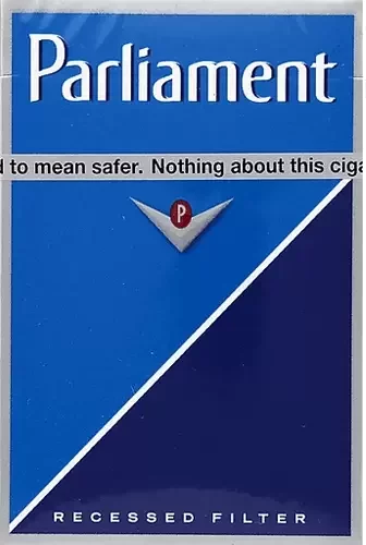 where are parliament cigarettes from Parliament Blue Box