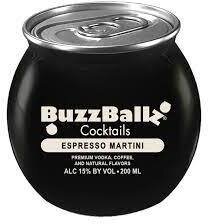 BUZZBALLZ CHILLERS ESPRESSO MARTINI 187ML