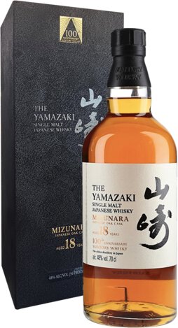 The Yamazaki Mizunara Oak 100th Anniversary Year Single Malt Whisky