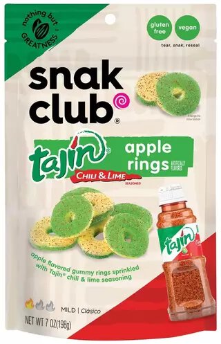 Snack Club Tajin Apple Rings