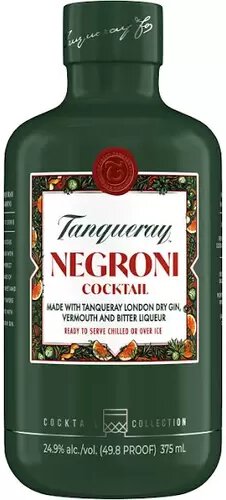 Tanqueray Negroni Coctail - 375ml