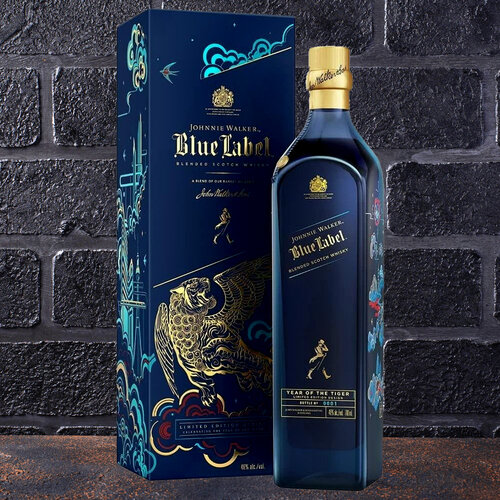 JOHNNIE WALKER BLUE LABEL YEAR OF THE TIGER 