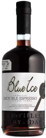 Blue Ice American Double Espresso Vodka Lit