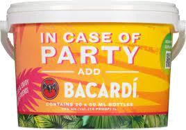 BACARDI PARTY BUCKET 20 X 50ML