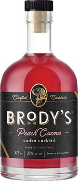Brody's Crafted Cocktail Peach Cosmo