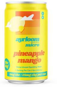 Ayrloom Pineapple Mango 5mg Hemp Sparkling Water