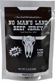No Man Land Mild Beef Jerky High Protein Low Calorie Low Carb Beef Snack Bag