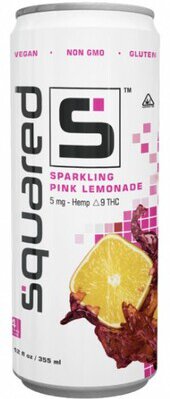 Squared Sparkling Pink Lemonade 5mg THC