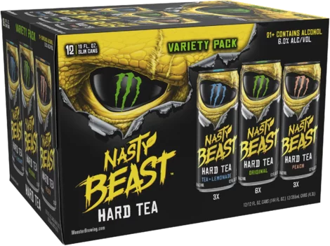 Monster Beast Nasty Hard Tea Variety Pack