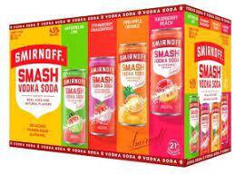 Smirnoff Smash Vodka Soda Variety Pack