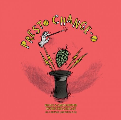 Hop Butcher Presto Change O Double IPA