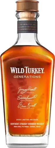 Wild Turkey Generations 2023 Kentucky Straight Bourbon Whiskey