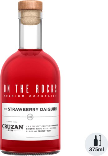 On the Rocks Cruzan Strawberry Daiquiri