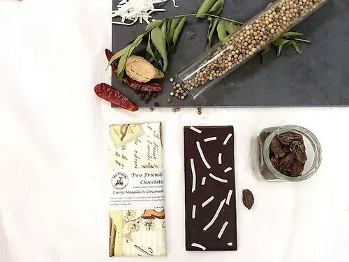 Curry Masala & Coconut Two Friends Chocolates