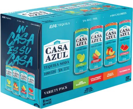 Casa Azul Tequila Soda Variety
