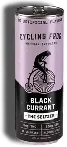 Cycling Frog Black Currant 5mg THC Seltzer