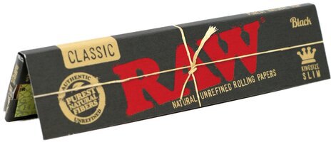 RAW BLACK KING SIZE SLIM