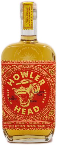 Howler Head Banana Bourbon Whiskey