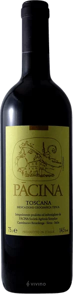PACINA TOSCANA 750ml 5本 Pacina Toscana - Franklin Wines & Spirits