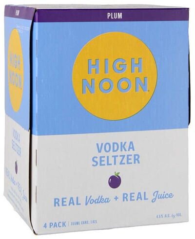 High Noon Plum Vodka Seltzer