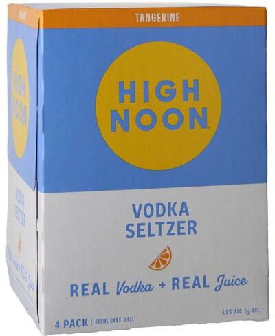 High Noon Tangerine Vodka Seltzer