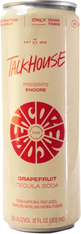 Talkhouse  Grapefruit Tequila Soda [4 Pack]