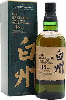 Hakushu 18 Year Old Single Malt Japanese Whisky