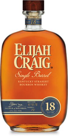 Elijah Craig 18yr Single Barrel Bourbon