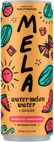 Mela No Sugar Watermelon Ginger Flavored Water