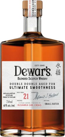 DEWAR'S DOUBLE DOUBLE 21 YEAR OLD