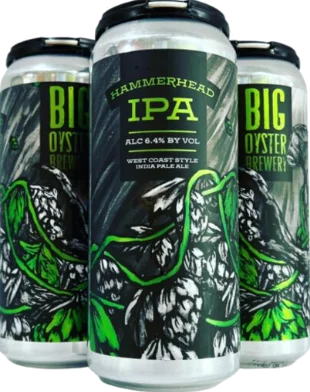Big Oyster Hammerhead Ipa 16oz 4pk