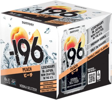 -196 Peach Vodka Seltzer