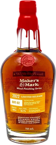 Maker's Mark Wood Finishing Series Brt-02 Bourbon Whiskey